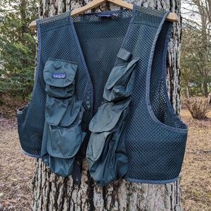 Patagonia Green Mesh Fly Fishing Vest XXL